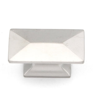 Hickory Hardware Bungalow 1 3/4" Pearl Nickel Cube Cabinet Knob P2151-PN