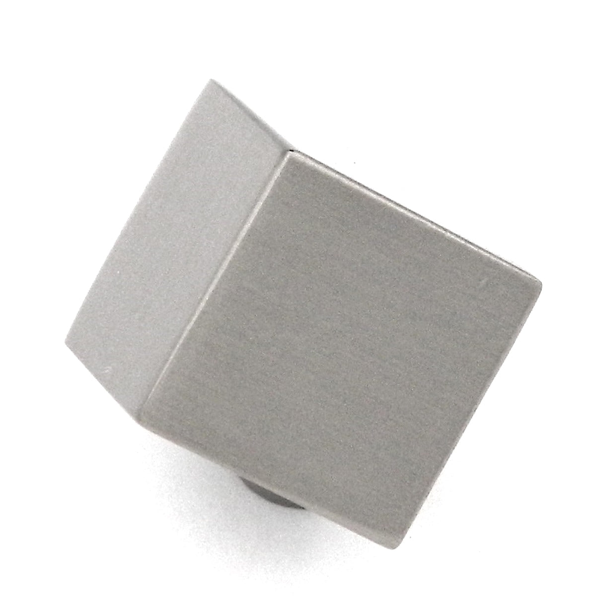 Hickory Hardware Euro-Contemporáneo 1 1/2" Perilla de gabinete de cubo de níquel perla P2160-SN