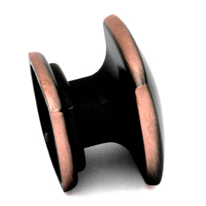 Belwith Euro-Contemporary 1 1/2" Perilla cuadrada Bronce aceitado P2163-OBH