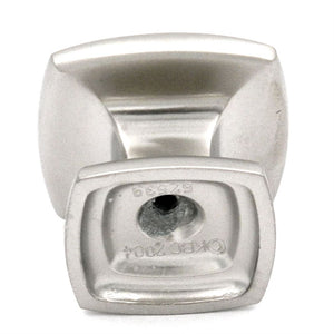 P2163-PN Pearl Nickel 1 1/2" Smooth Square Cabinet Knob Pulls Hickory Euro