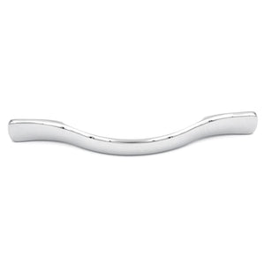 P2164-CH Chrome 4"cc Cabinet Handle Pulls Belwith Hickory Contemporary
