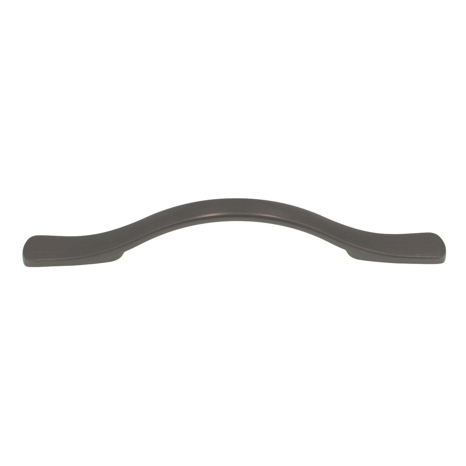 Hickory Hardware Euro-Contemporary Refined Bronze 4" Ctr Cabinet Pull P2164-RB