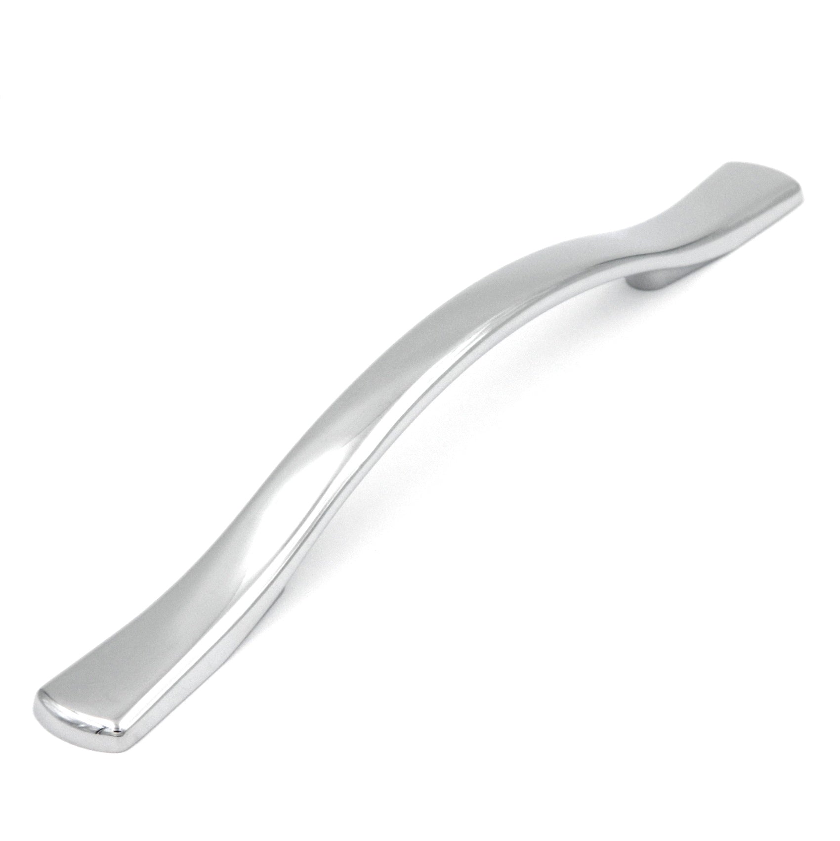 10 Pack Hickory Euro-Contemporary P2165-CH Chrome 5" (128mm)cc Cabinet Handles