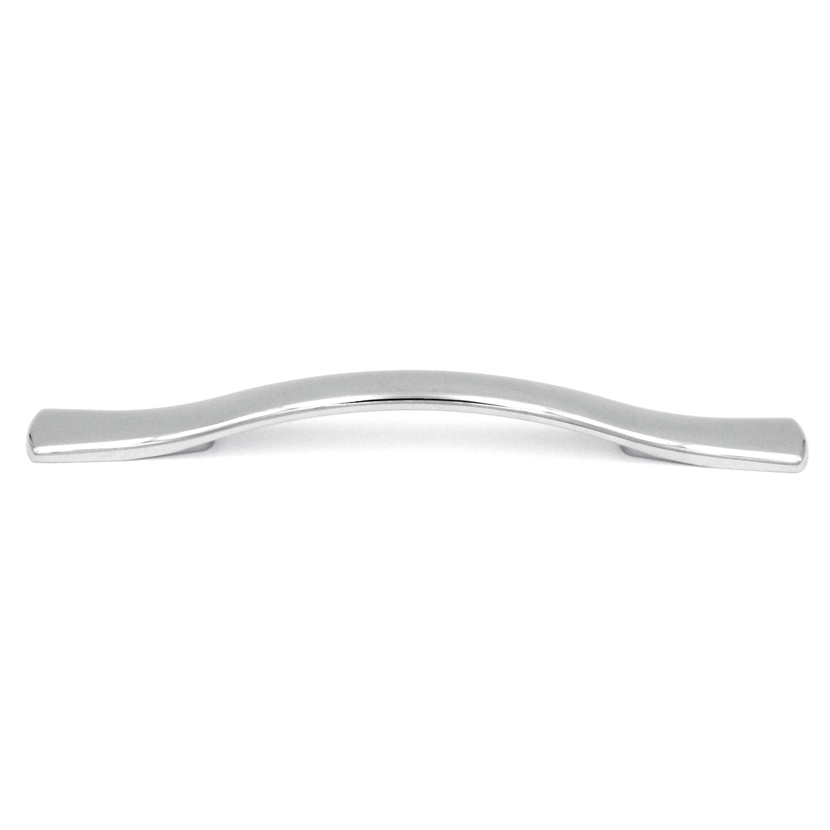 10 Pack Hickory Euro-Contemporary P2165-CH Chrome 5" (128mm)cc Cabinet Handles