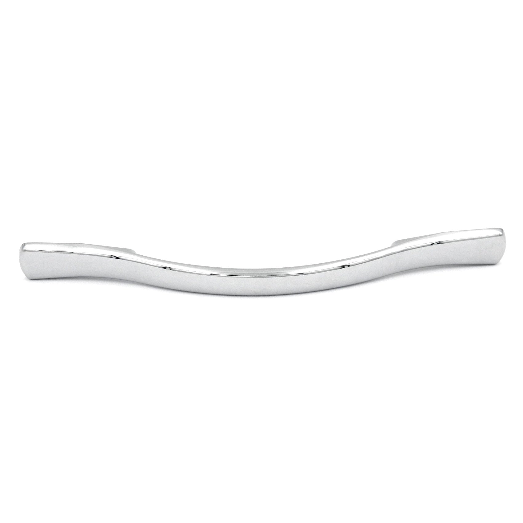 10 Pack Hickory Euro-Contemporary P2165-CH Chrome 5" (128mm)cc Cabinet Handles