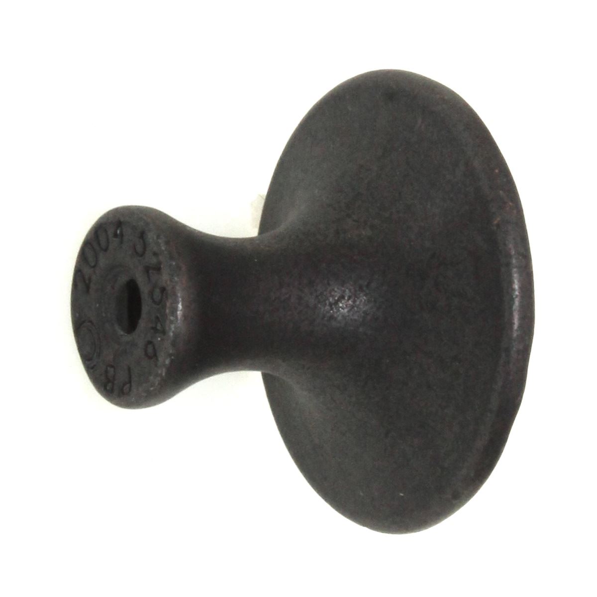 Hickory Hardware Craftsman 1 1/4" Hammered Cabinet Knob Black Iron P2170-BI