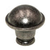 Hickory Hardware Savoy 1 1/4" Dome Cabinet Knob Black Nickel Vibed P2243-BNV