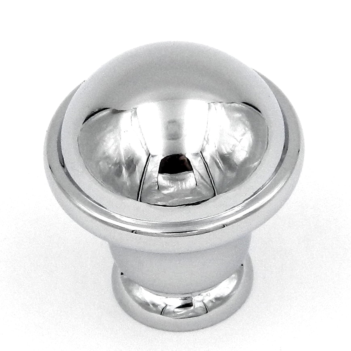 Hickory Hardware Savoy 1" Chrome Round Smooth Dome Cabinet Knob P2246-CH