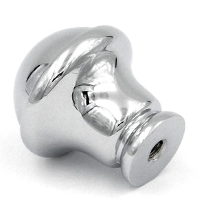 20 Pack Hickory Hardware Savoy 1" Chrome Round Smooth Dome Cabinet Knob P2246-CH