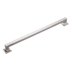 Hickory Hardware Studio Cabinet Appliance Pull 18" Ctr Polished Nickel P2279-14