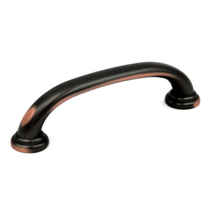 Hickory Zephyr P2281-OBH Oil Rubbed Bronze Highlighted 3 3/4" (96mm)cc Cabinet Handle Pull