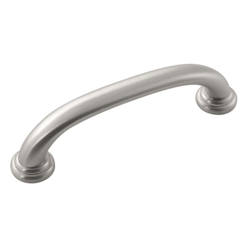 Hickory Hardware Zephyr Gabinete de acero inoxidable 3 3/4" (96 mm) cc Tirador P2281-SS