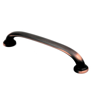 20 Pack Hickory Zephyr P2282-OBH Oil Rubbed Bronze Highlighted 5" (128mm)cc Handle Pull