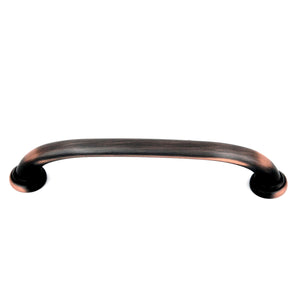 10 Pack Hickory Zephyr P2282-OBH Oil Rubbed Bronze Highlighted 5" (128mm)cc Handle Pull
