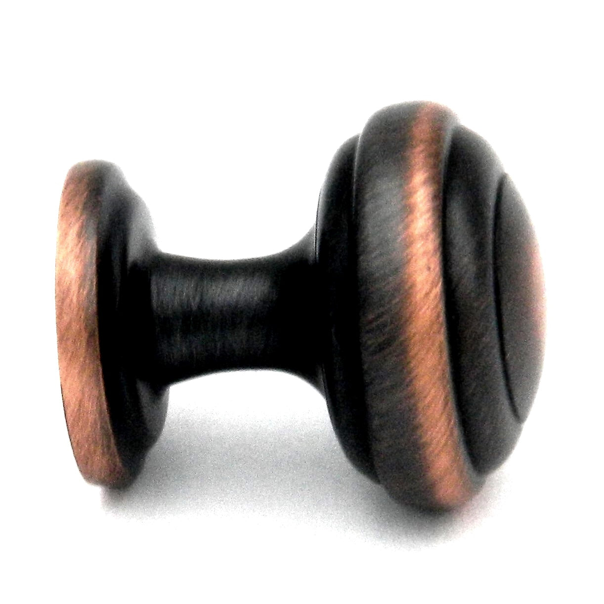 Hickory Hardware Zephyr P2286-OBH - Pomo redondo de bronce aceitado de 1.0 in