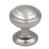 Hickory Hardware Zephyr P2286-SN - Pomo redondo para gabinete (níquel satinado, 1.0 in)