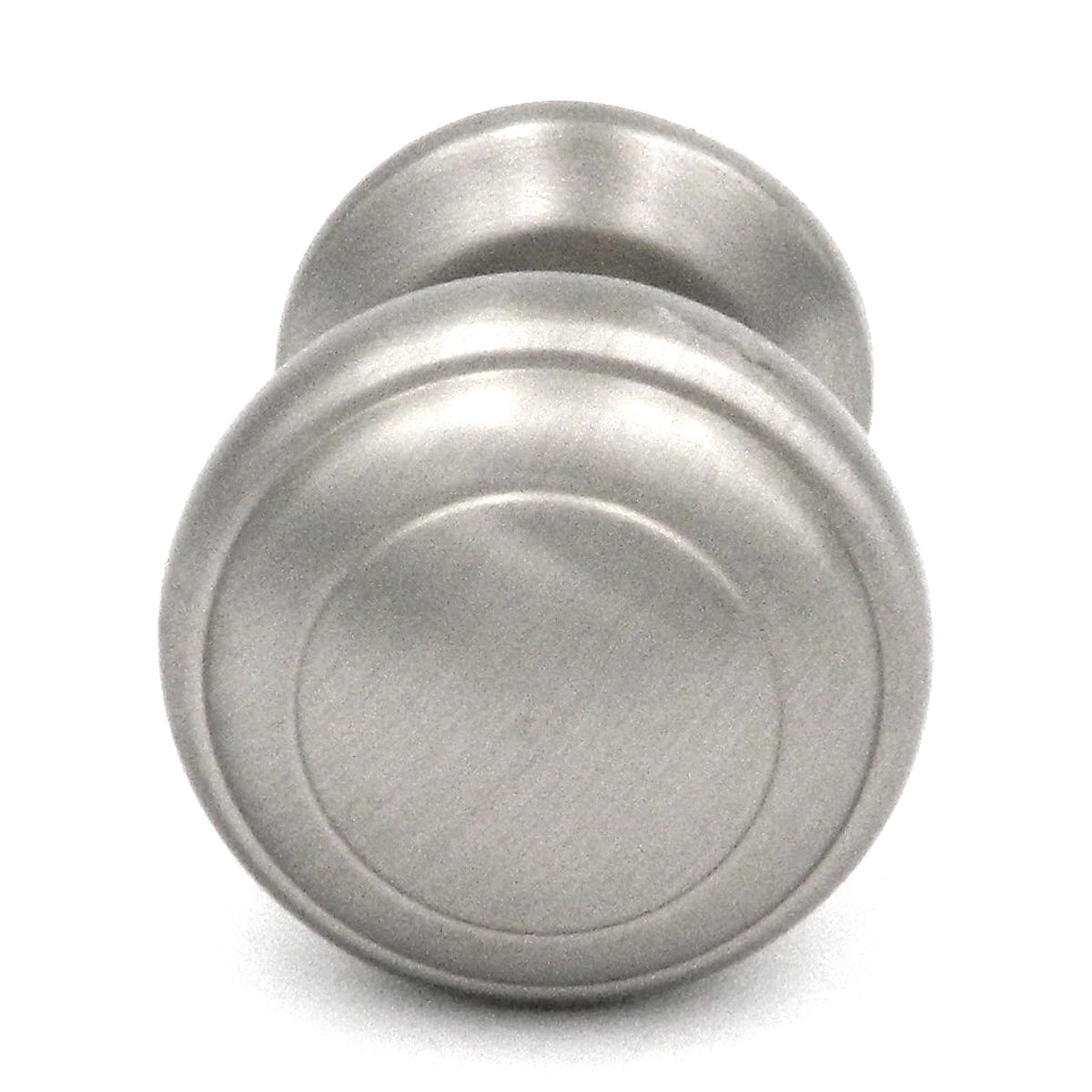Paquete de 20 perillas para gabinete de cúpula con anillos redondos de níquel satinado Zephyr de Hickory Hardware P2286-SN de 1 pulgada