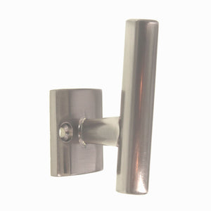 Hickory Hardware Cylinder 1 Prong Single Coat Hook Satin Nickel P25021-SN