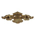 Hickory Hardware Manor House Brass 3" Ctr. Drawer Bail Pull P252-LP