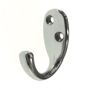 Belwith Utility Hooks Chrome Single Prong Wall Hook Coat Robe Or More P27100-CH