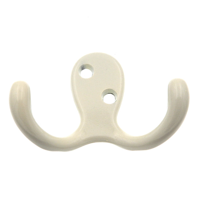 P27115-LAD Almond Double Clothes Hook Belwith Hickory's Bravura Collection