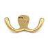 Hickory Hardware Elegance Hooks P27305 Gancho de pared para abrigos y sombreros de latón macizo