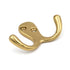 Hickory Hardware Elegance Hooks P27305 Gancho de pared para abrigos y sombreros de latón macizo