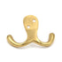 Hickory Hardware Elegance Hooks P27305 Gancho de pared para abrigos y sombreros de latón macizo