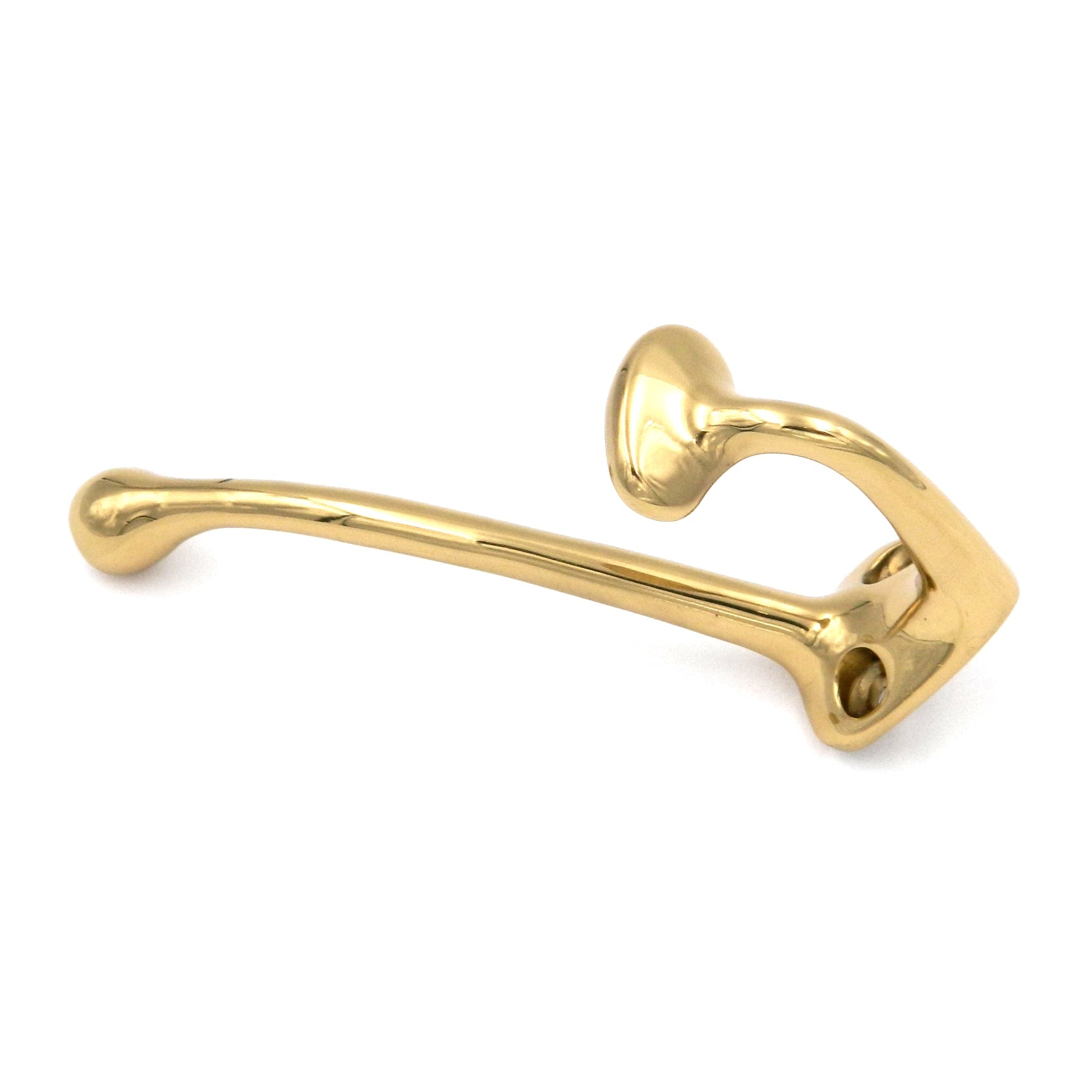Hickory Hardware P27330 - Ganchos para abrigo y sombrero (latón macizo, latón pulido)