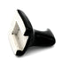 Hickory Hardware Ganchos de porcelana negra P27410-BL Gancho de pared para bata de porcelana