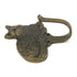 Hickory Hardware P27702-AB - Abrigo o bata de latón macizo envejecido para mascotas