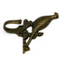 Hickory Hardware Natural Wonders 4 3/16" Gancho único de latón antiguo P28622-AB