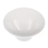 Hickory Hardware English Cozy 1 1/2" White Round Mushroom Cabinet Knob P29-W