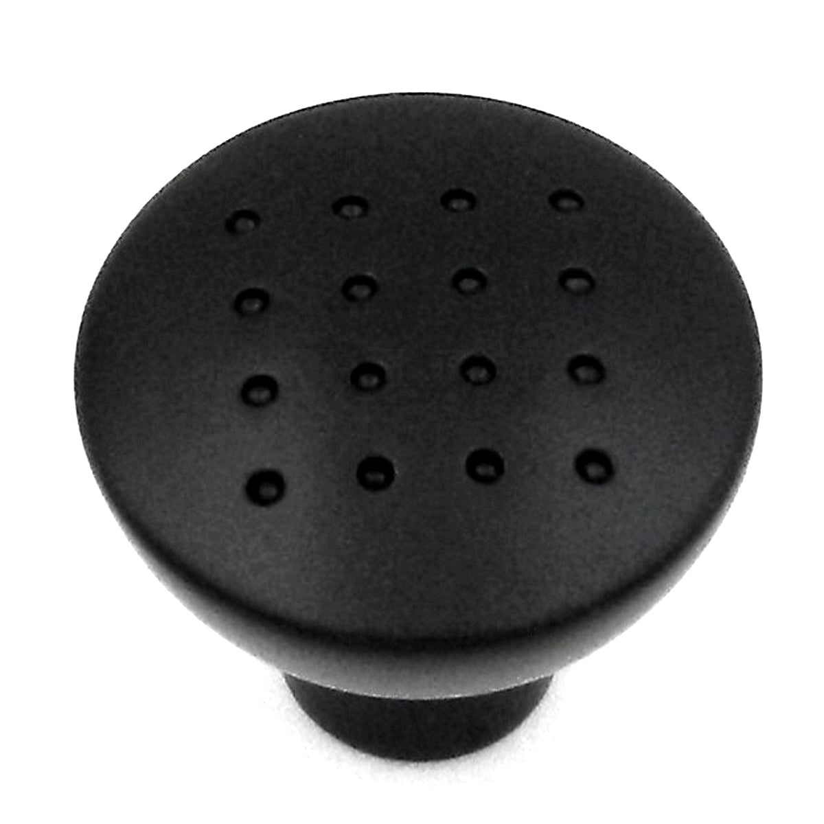Hickory Hardware Metropolis P2911-MB - Pomo redondo para gabinete, color negro mate, 1 1/4 pulgadas