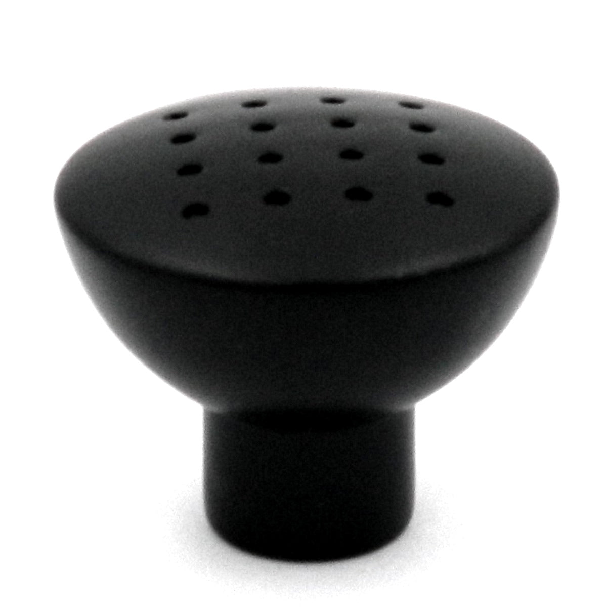Hickory Hardware Metropolis P2911-MB - Pomo redondo para gabinete, color negro mate, 1 1/4 pulgadas
