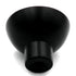 Hickory Hardware Metropolis P2911-MB - Pomo redondo para gabinete, color negro mate, 1 1/4 pulgadas