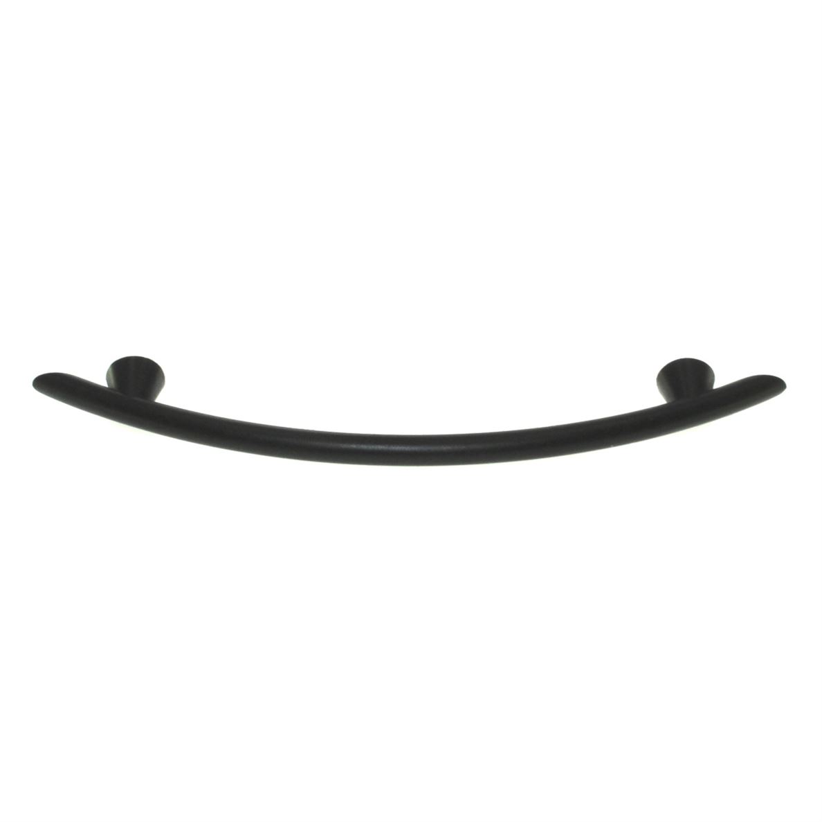 Belwith Metropolis Matte Black 3 3/4" (96mm) Ctr. Cabinet Arch Pull P2922-MB