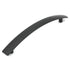 Hickory Metropolis P2925-MB Matte Black 5" (128mm)cc Arch Dotted Cabinet Handle Pull
