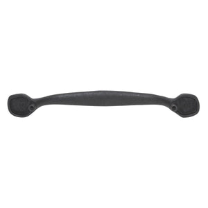Hickory Hardware Refined Rustic 5" (128mm) Ctr Cabinet Pull Black Iron P2998-BI