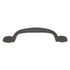 Belwith Refined Rustic Rustic Iron 3 3/4" (96mm) Ctr. Cabinet Arch Pull P3000-RI