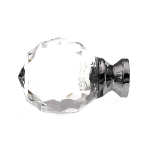 Liberty Design Facets 1 3/16" Faceted Cabinet Knob Chrome Crystal P30101-CHC