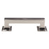 Hickory Hardware Studio 3 3/4" (96mm) Ctr Square Pull Polished Nickel P3011-14