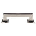 Hickory Hardware Studio 3 3/4" (96mm) Ctr Square Pull Polished Nickel P3011-14