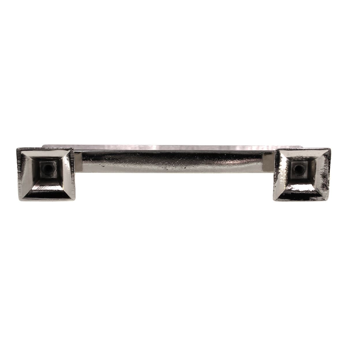 Hickory Hardware Studio 5" (128mm) Ctr Square Bar Pull Polished Nickel P3012-14