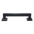 Hickory Hardware Studio 5" (128mm) Ctr Square Bar Pull Matte Black P3012-MB