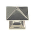 Hickory Hardware Studio Bright Nickel 1" Pyramid Cabinet Knob P3014-14