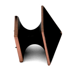 Belwith Keeler Studio 1" Oil-Rubbed Bronze Square Pyramid Cabinet Knob P3014-OBH
