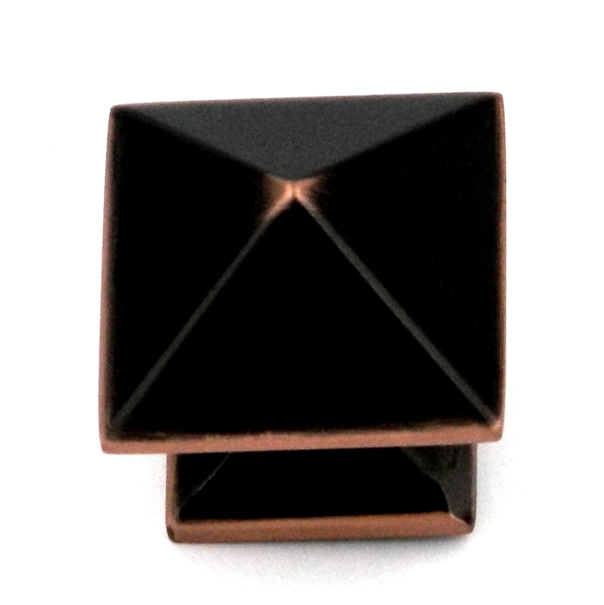 20 Pack Belwith Keeler Studio 1" Oil-Rubbed Bronze Square Pyramid Cabinet Knob P3014-OBH