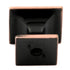 20 Pack Belwith Keeler Studio 1" Oil-Rubbed Bronze Square Pyramid Cabinet Knob P3014-OBH