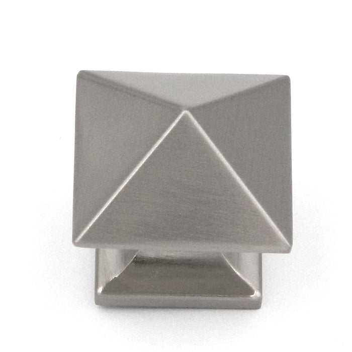 Belwith Keeler Studio 1 1/4" Stainless Steel Cube Cabinet Knob P3015-SS